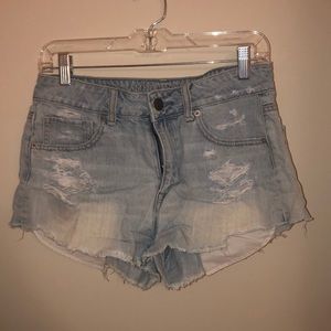 Ripped Jean shorts